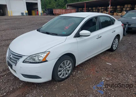 2015 Nissan Sentra Fe+ S/S/Sl/Sr/Sv from USA, damaged, VIN 3N1AB7AP9FL668431